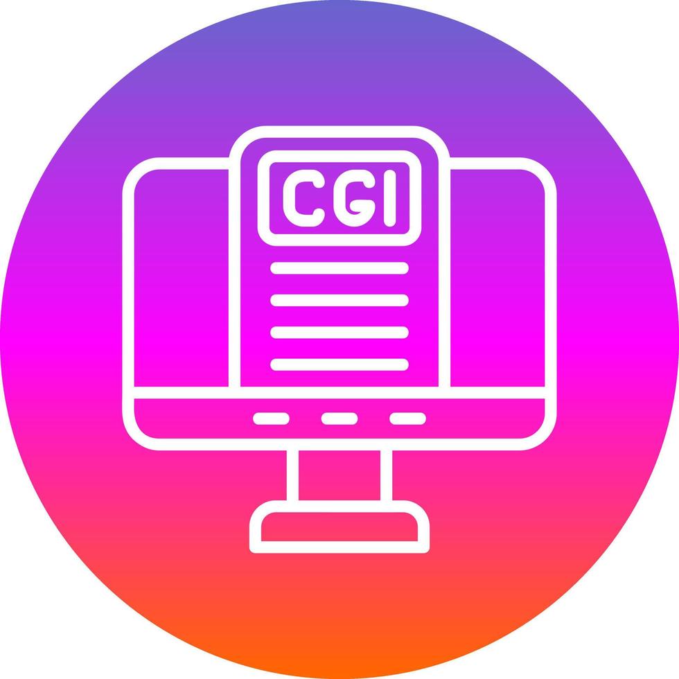 Cgi Vector Icon Design