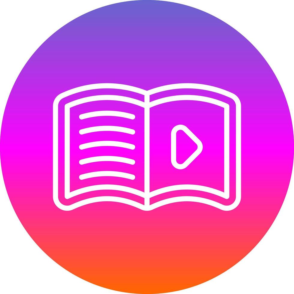 Chapter Vector Icon Design