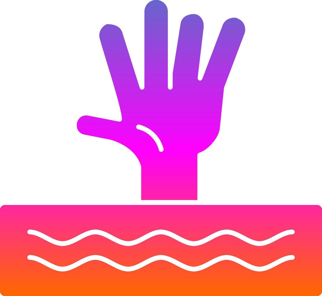 Drown Vector Icon Design