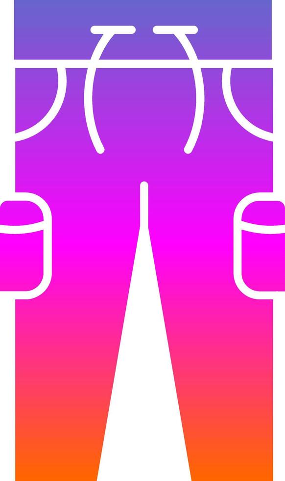 Trouser Vector Icon Design