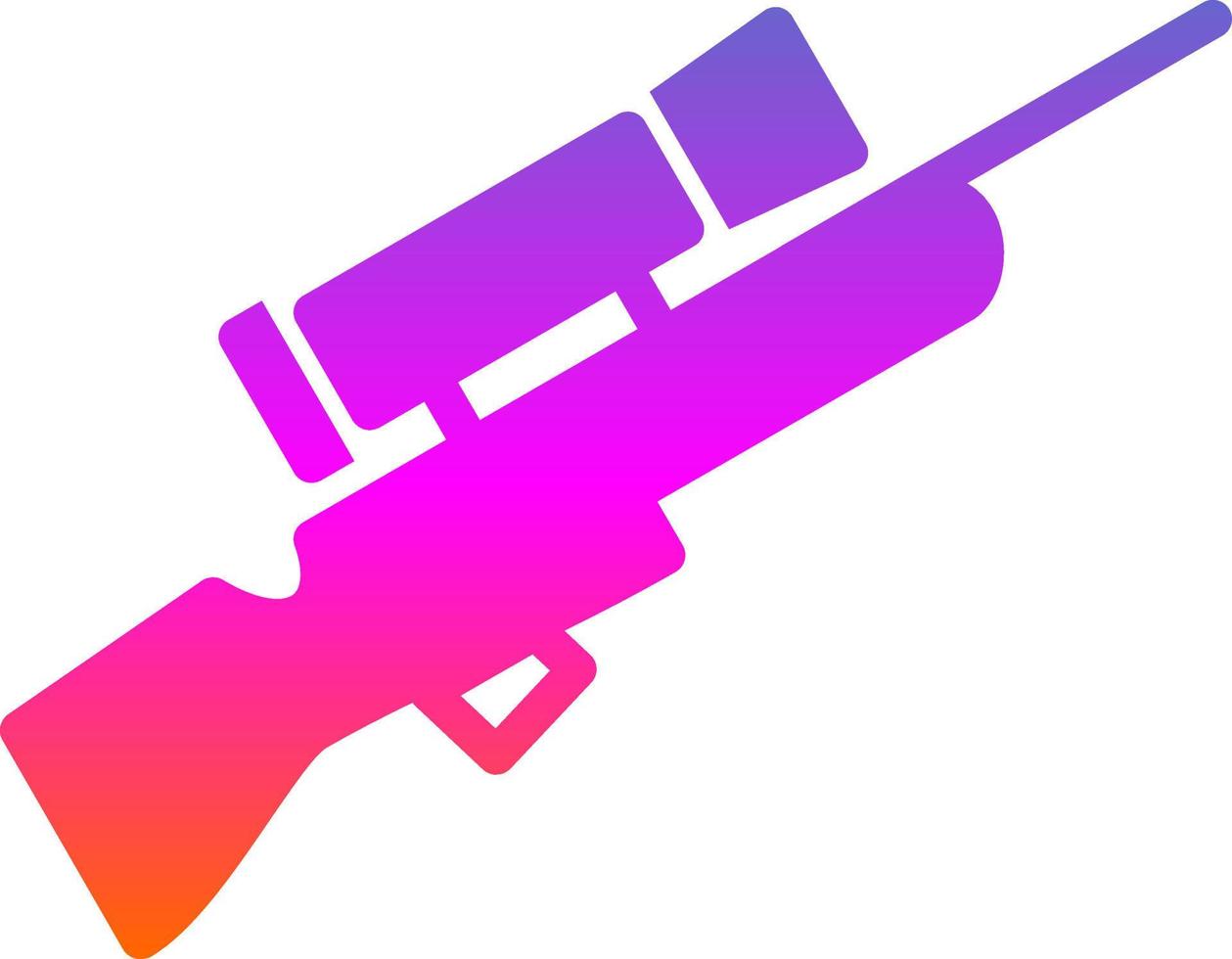 Sniper Vector Icon Design