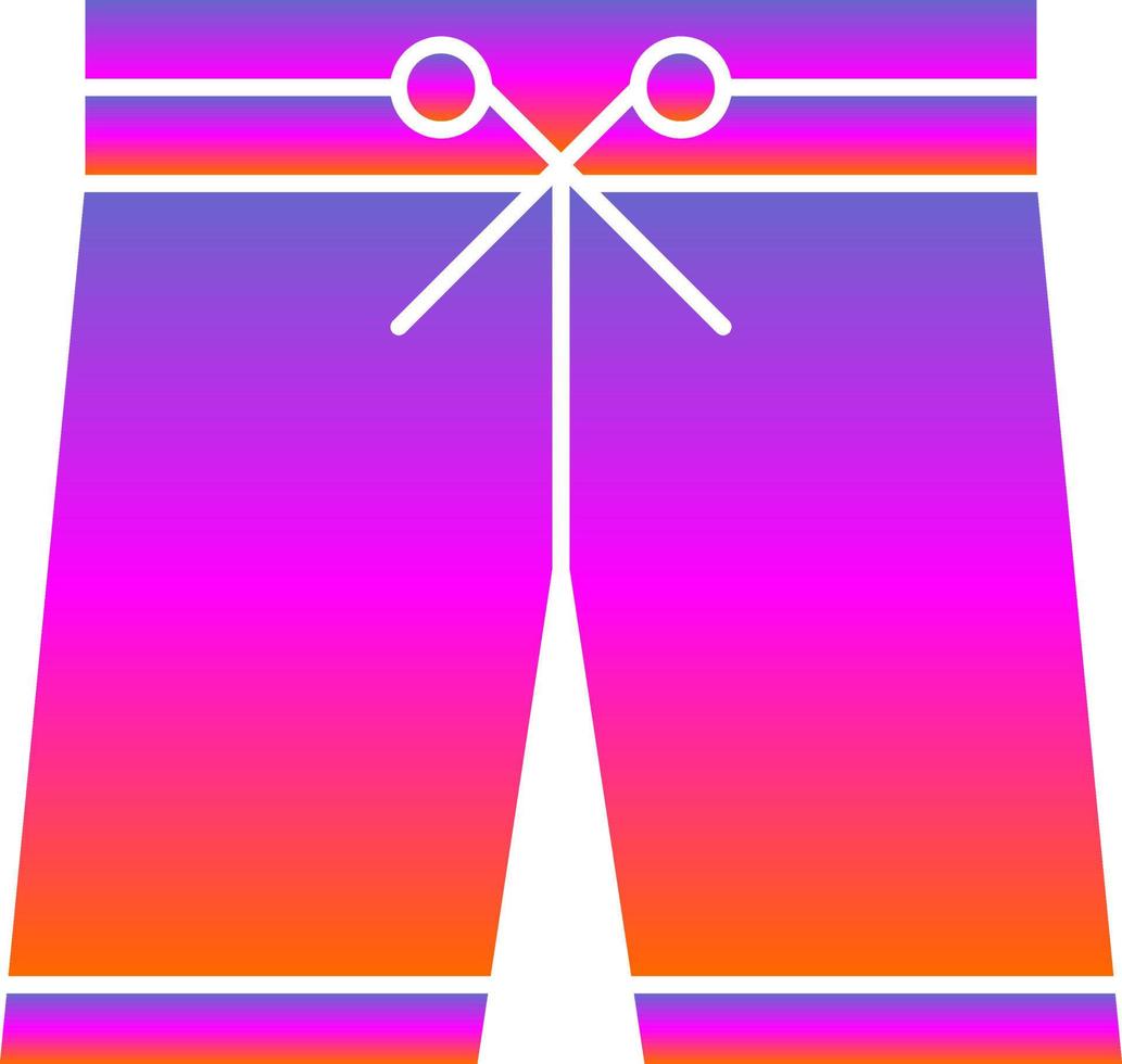 Swimming Suit Vector Icon Design