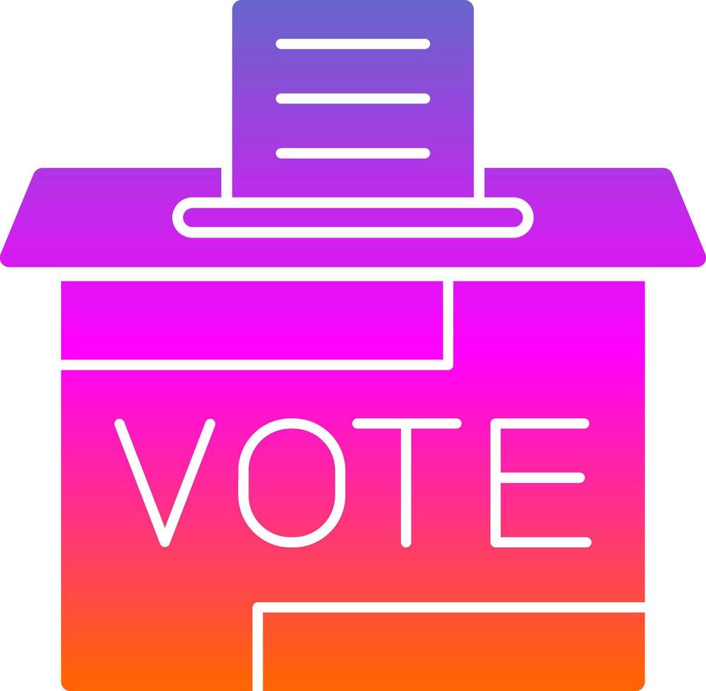 Ballot Vector Icon Design