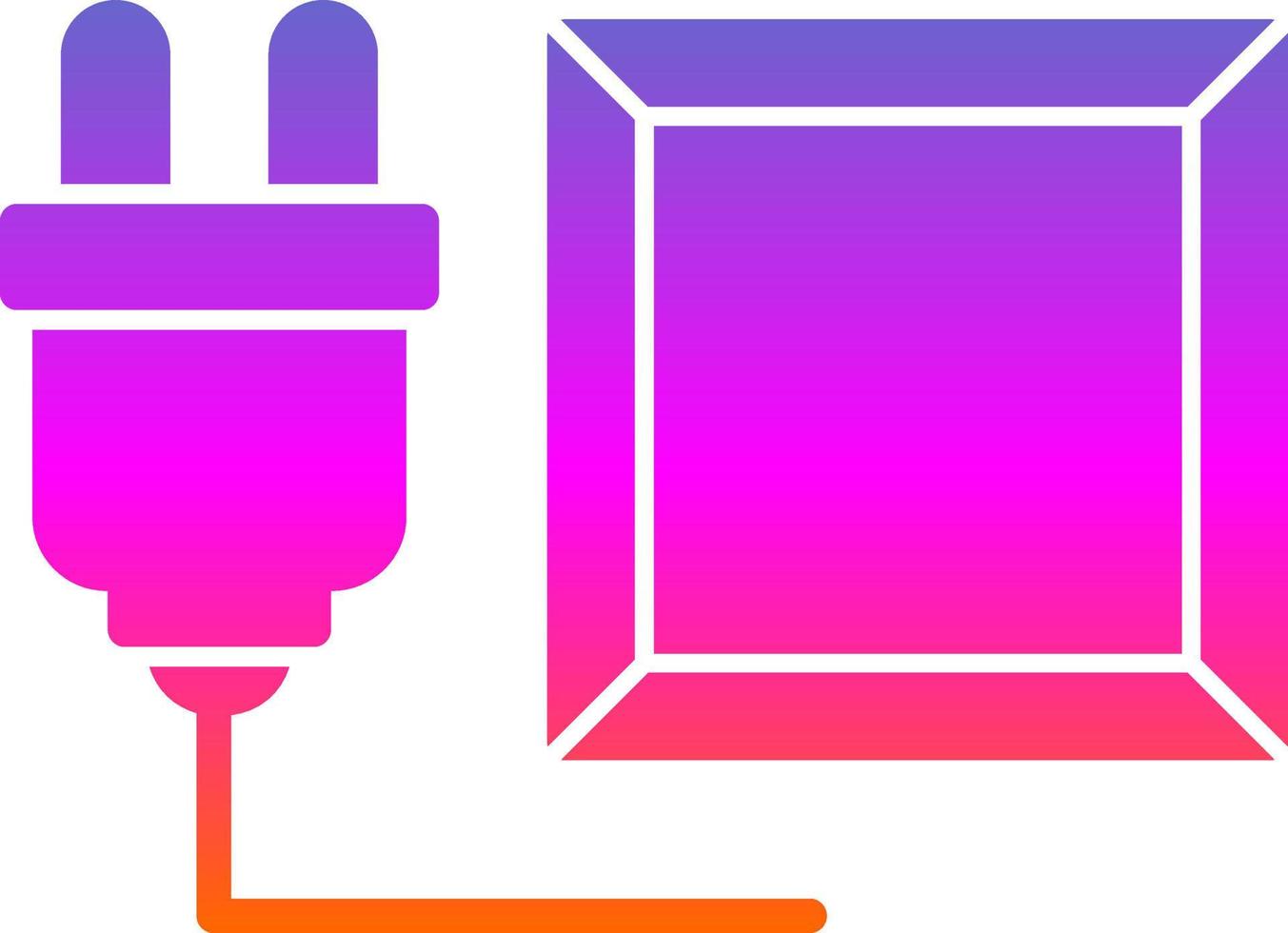 Unplugged Vector Icon Design