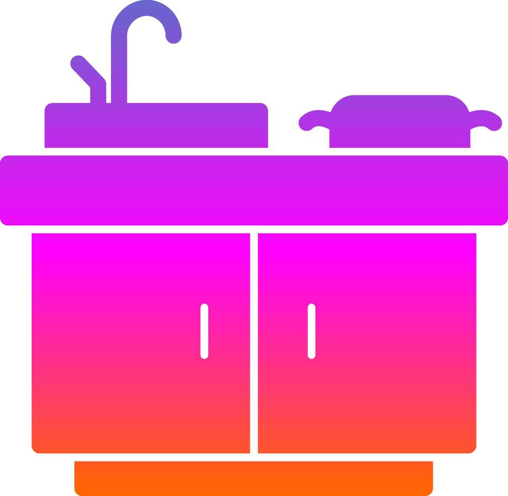 Kitchen Sink Vector Icon Design