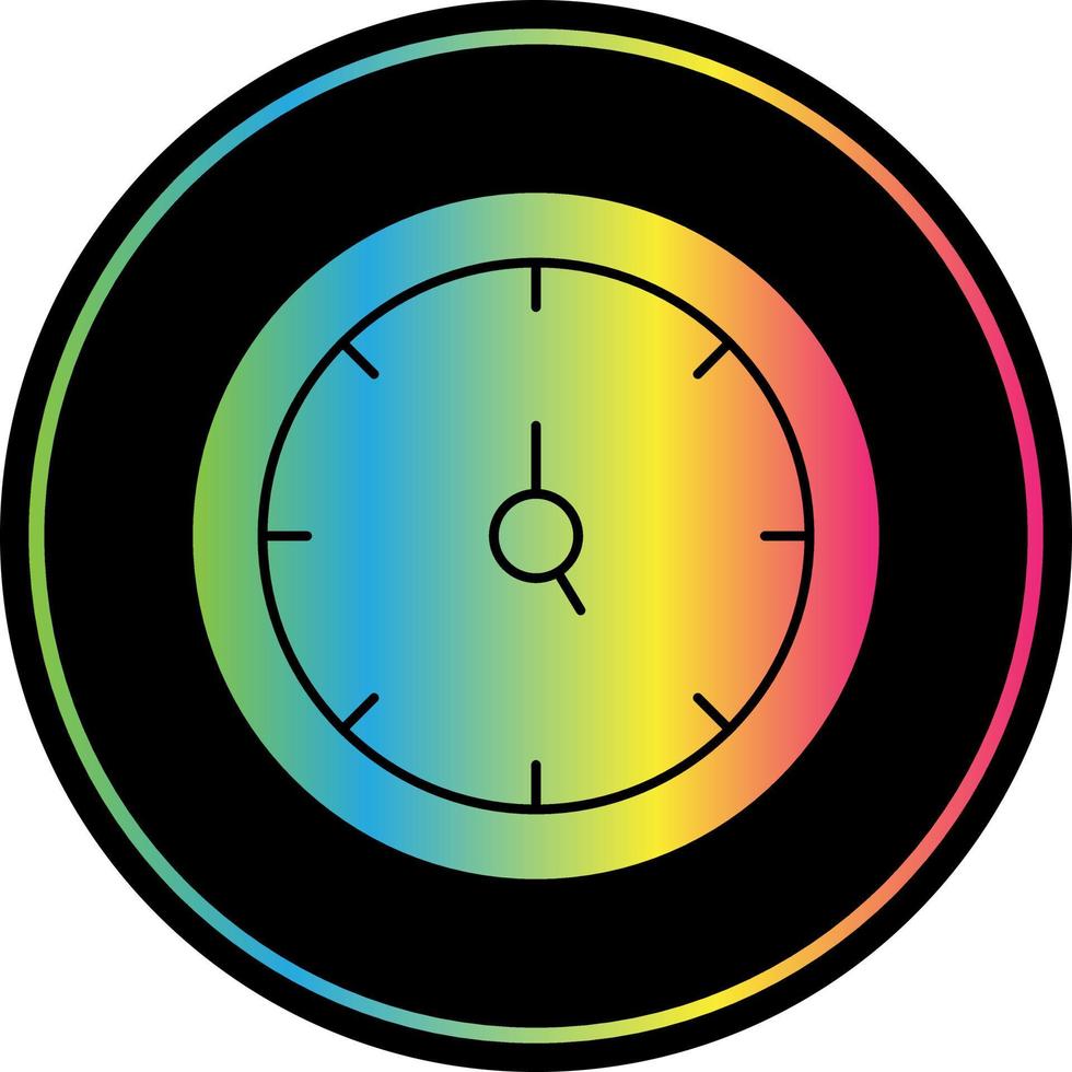 diseño de icono de vector de tiempo de reloj