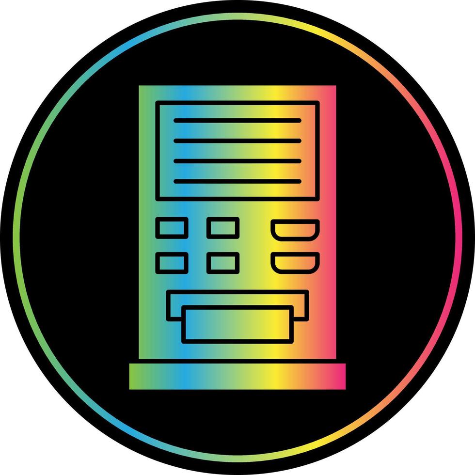 Cash Withdrawal Vector Icon Design