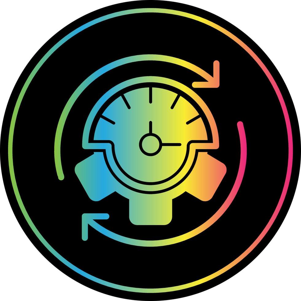 Efficiency Vector Icon Design