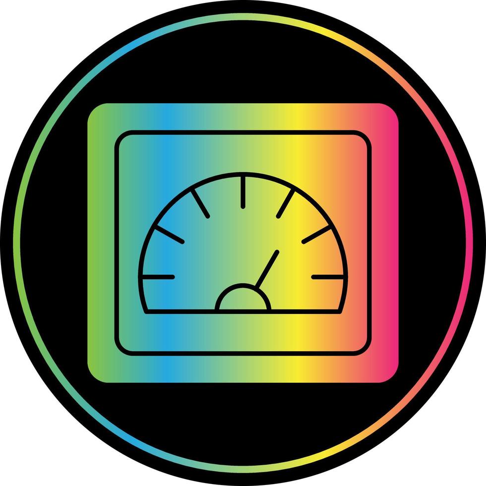 Speed o meter Vector Icon Design