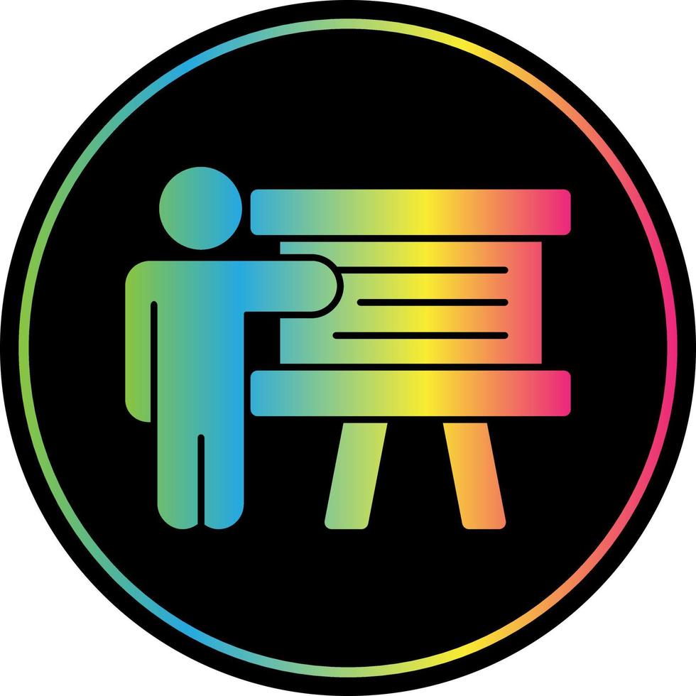 Training Vector Icon Design