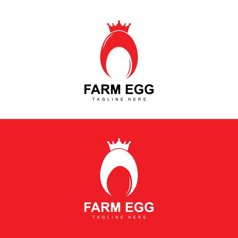 logotipo de huevo, diseño de granja de huevos, logotipo de pollo, vector de comida asiática