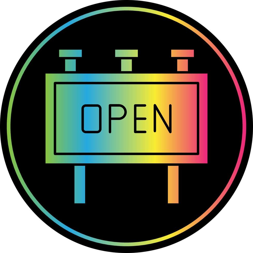 Open Vector Icon Design