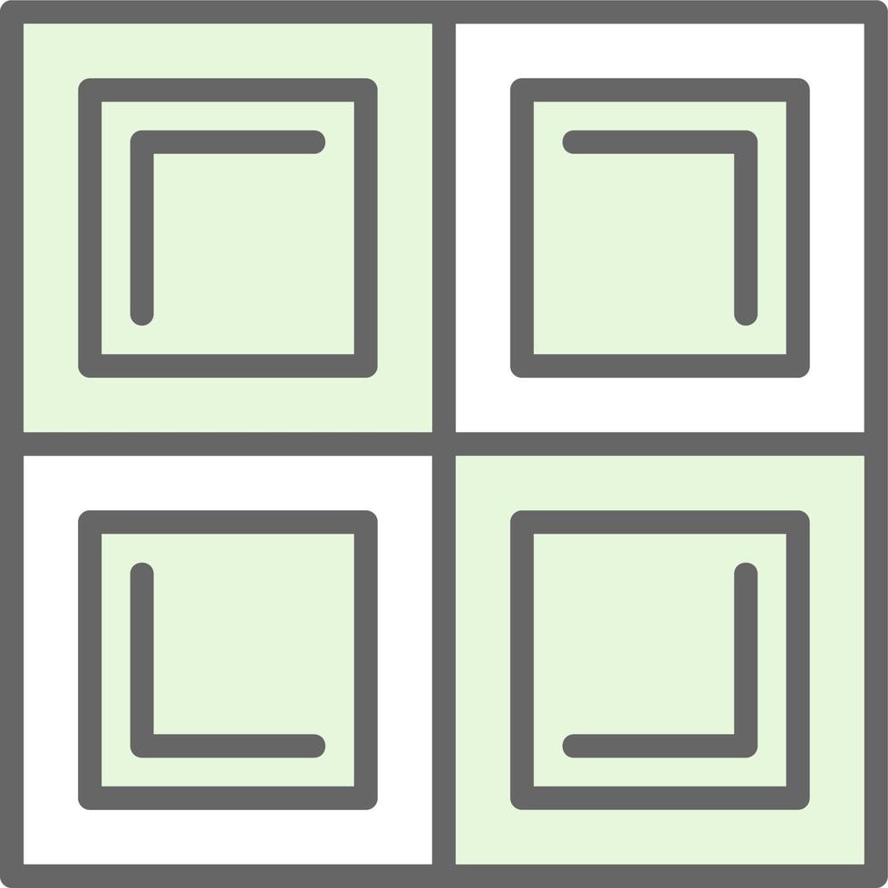 Blocks Vector Icon Design