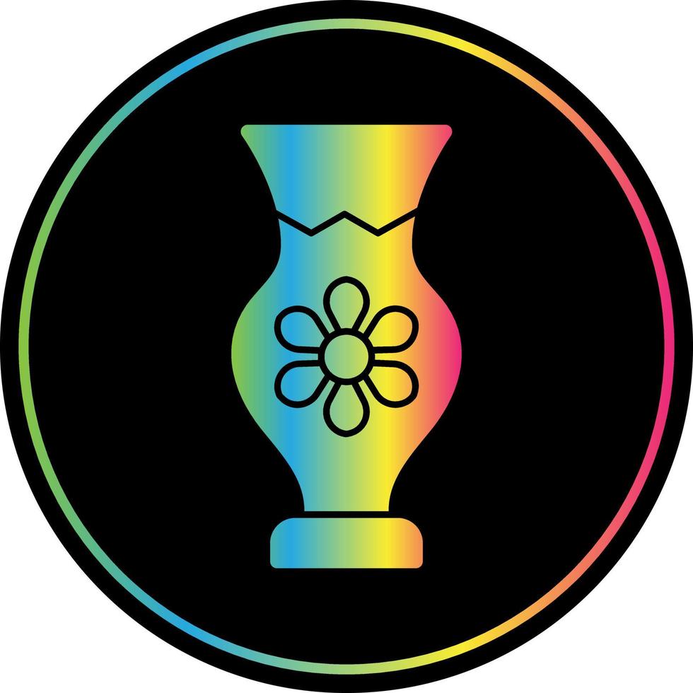 Vase Vector Icon Design