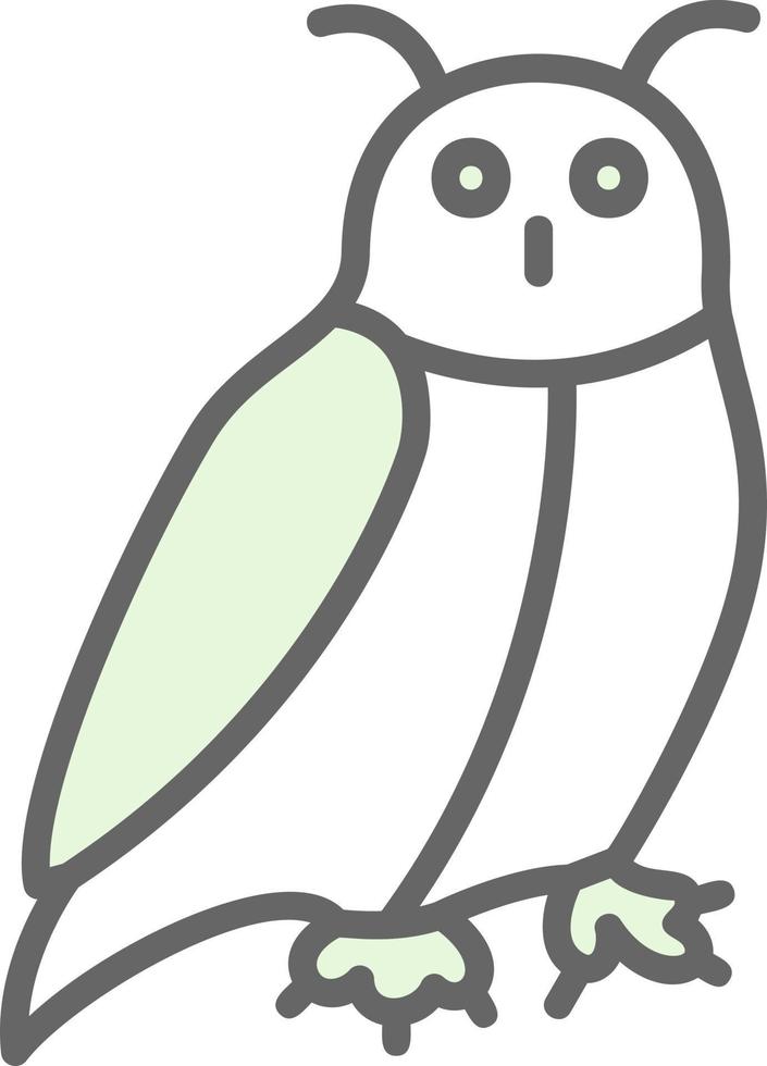 Owl Vector Icon Design