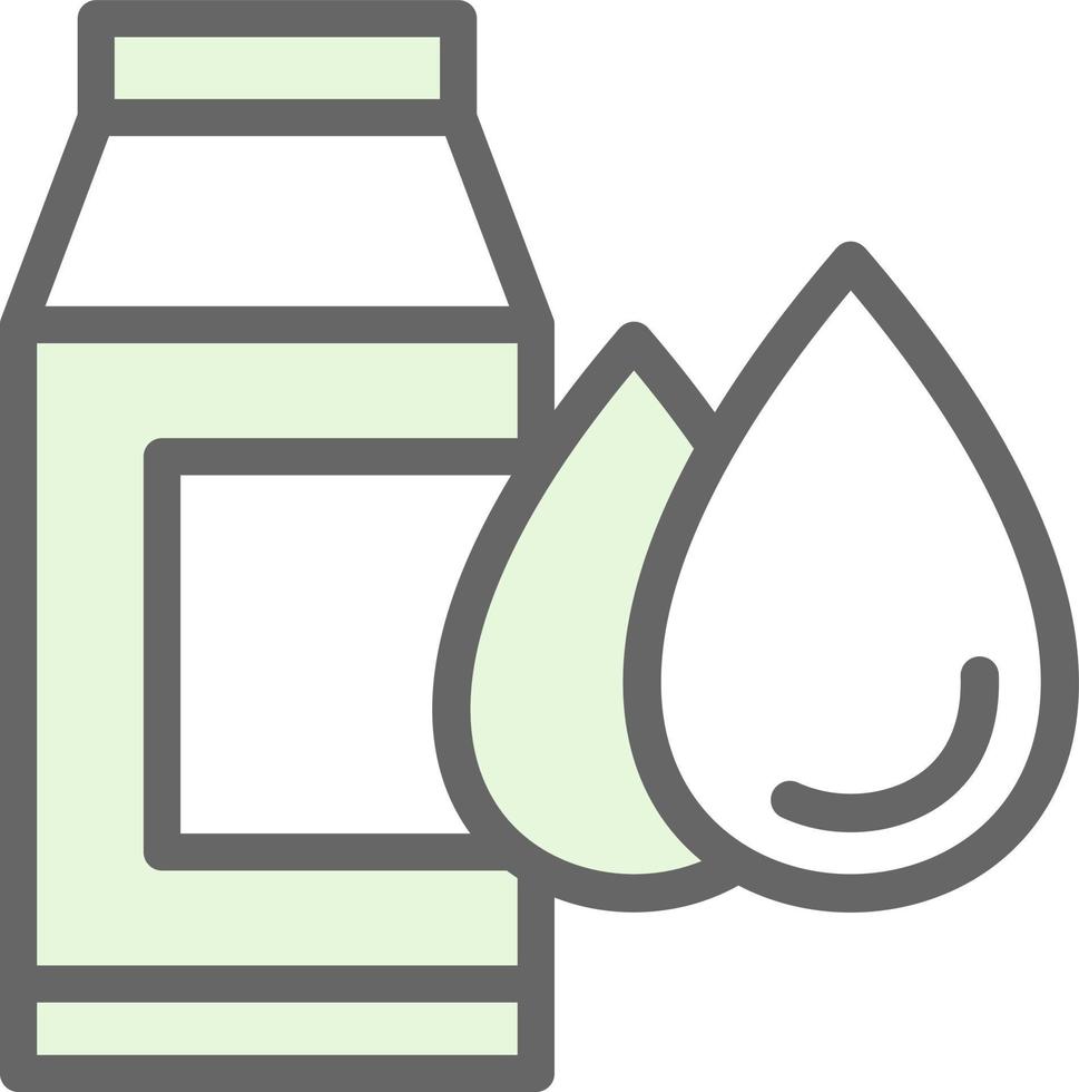 diseño de icono de vector de productos lácteos