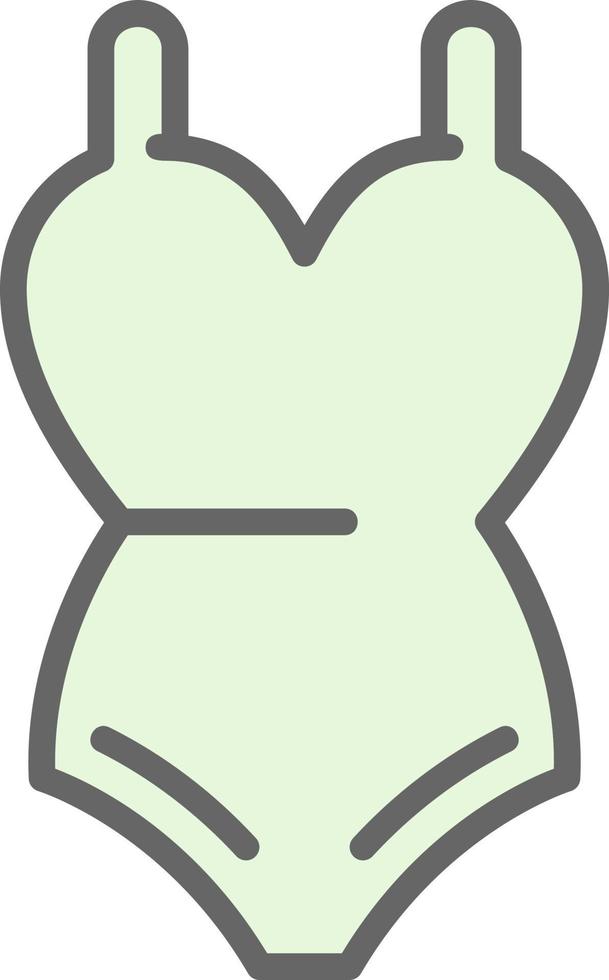 Swimsuit Vector Icon Design