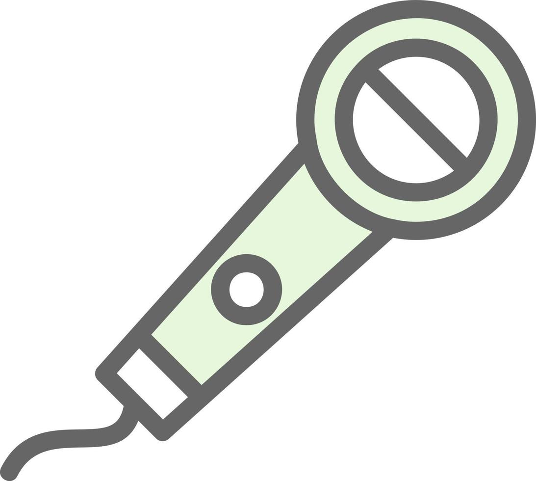 Mike Vector Icon Design