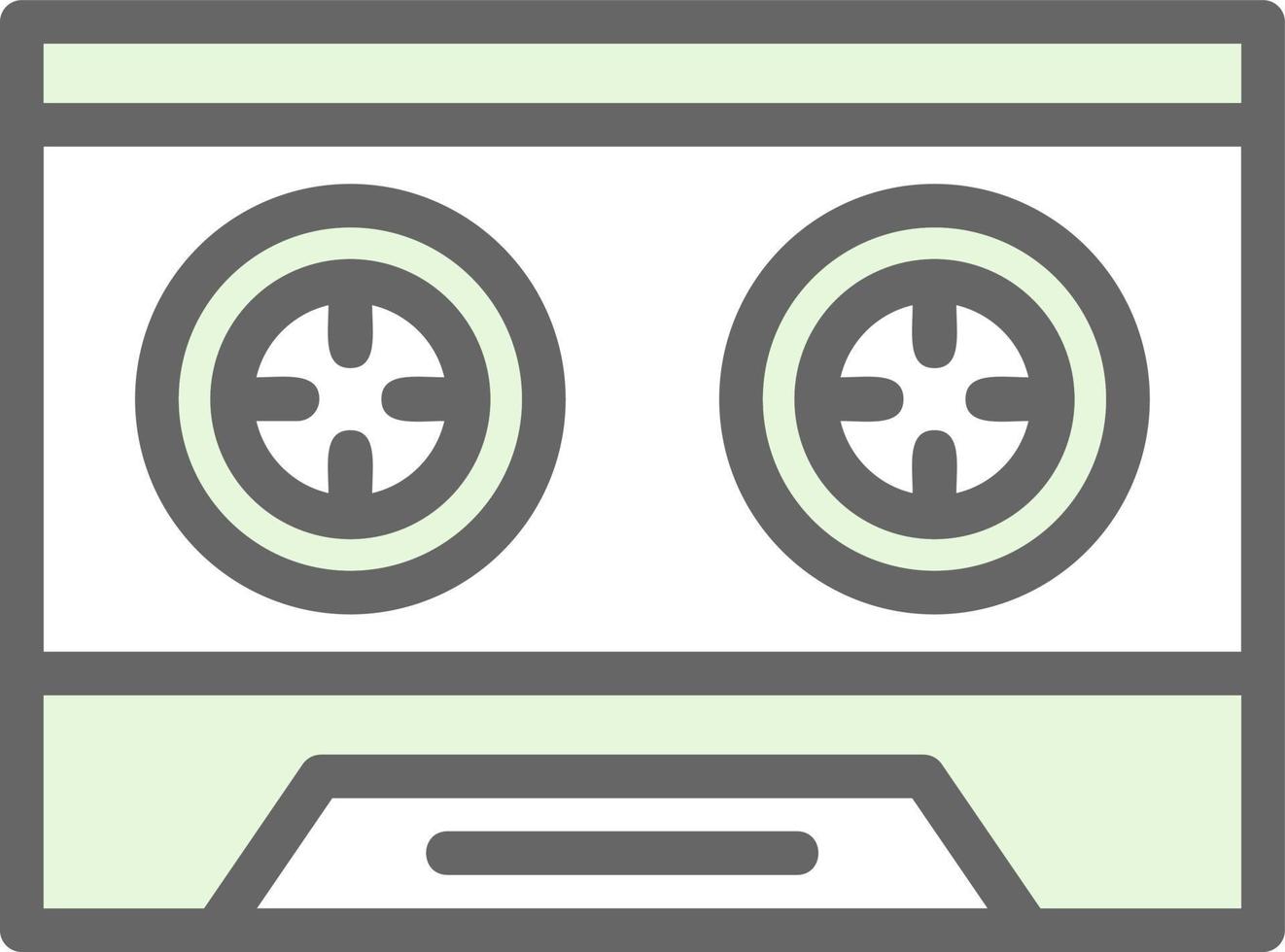 Cassette Vector Icon Design