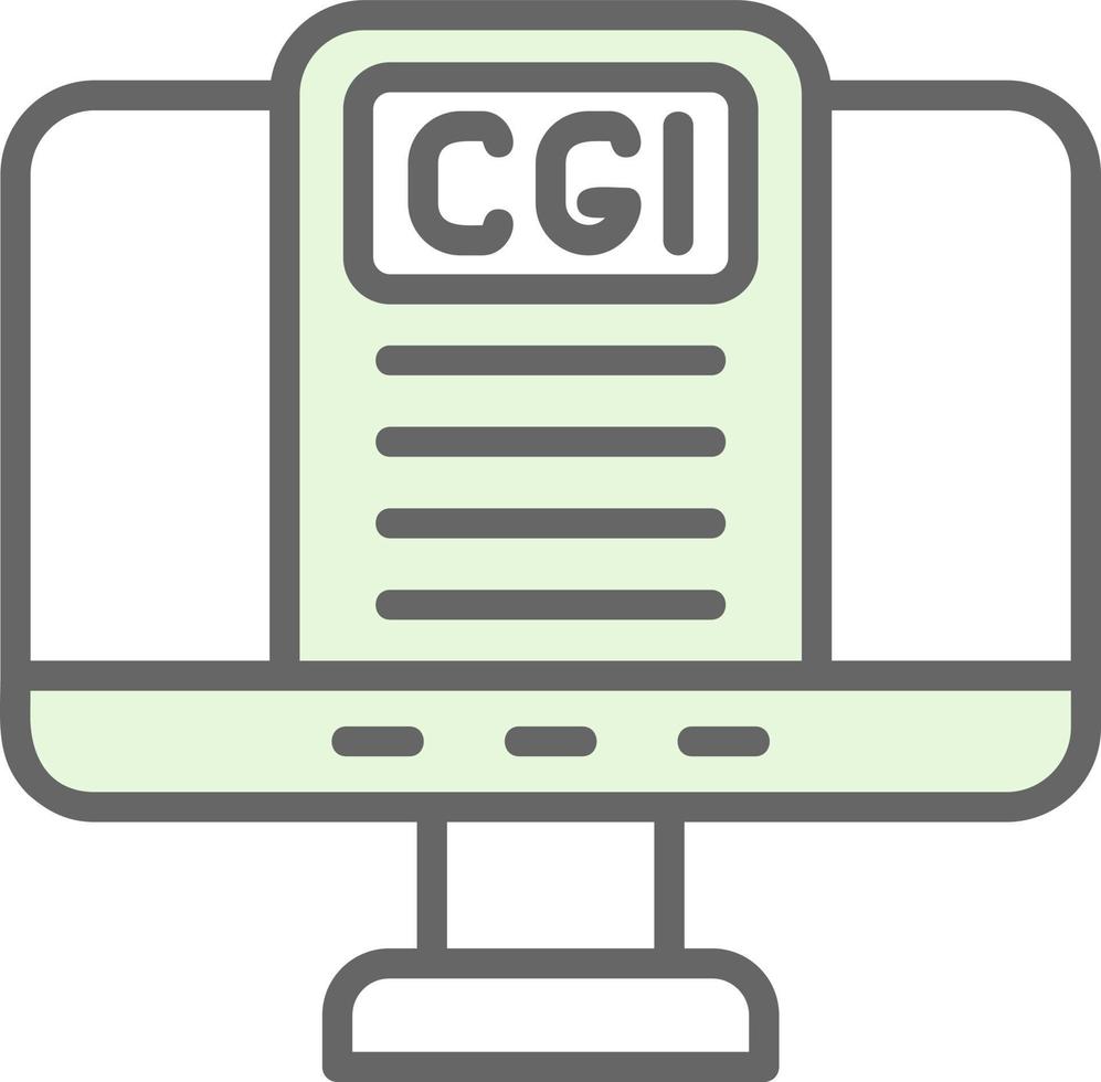 Cgi Vector Icon Design