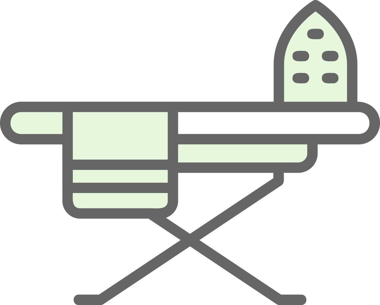 diseño de icono de vector de tabla de planchar