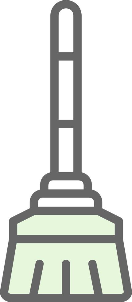 Broom Vector Icon Design