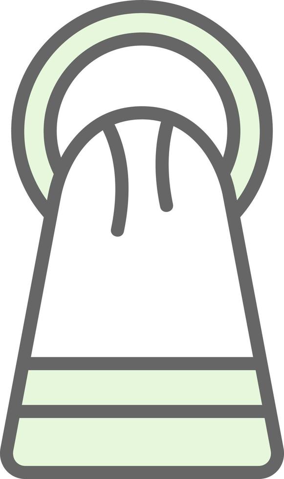 Towel Rack Vector Icon Design