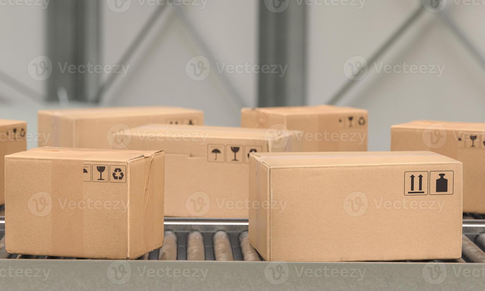 Fragile Carton Box Packaging, Shopping Carton BoxDelivery. 16944729