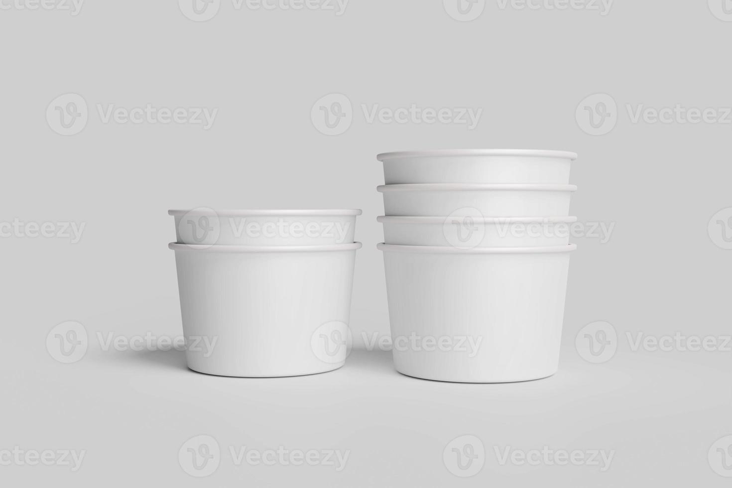 Ice Cream Cup Mockup photo