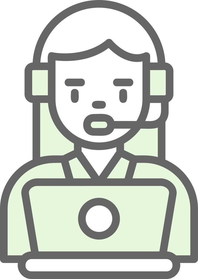 Call Center Vector Icon Design