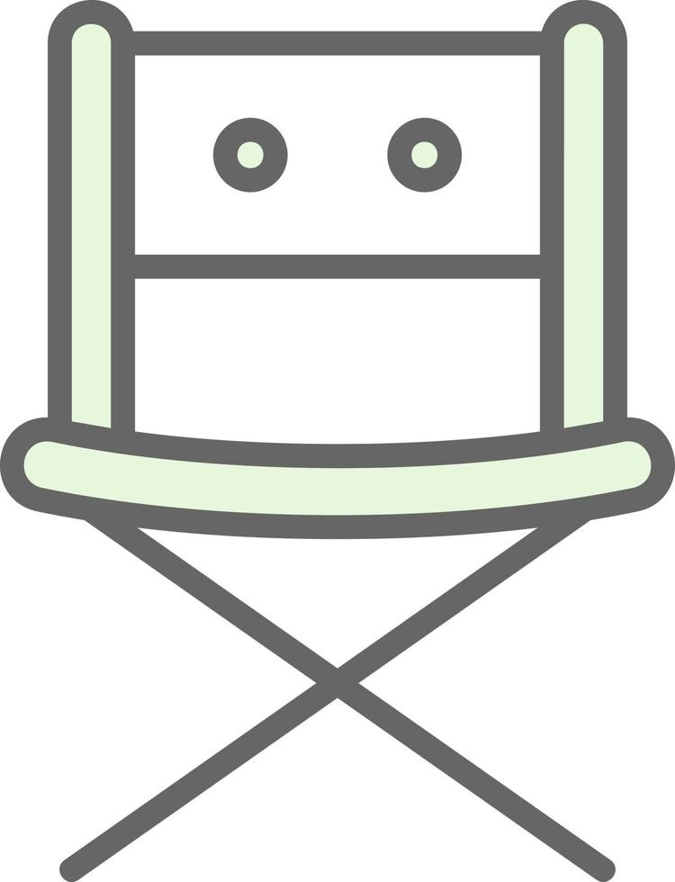 Direstors Chair Vector Icon Design