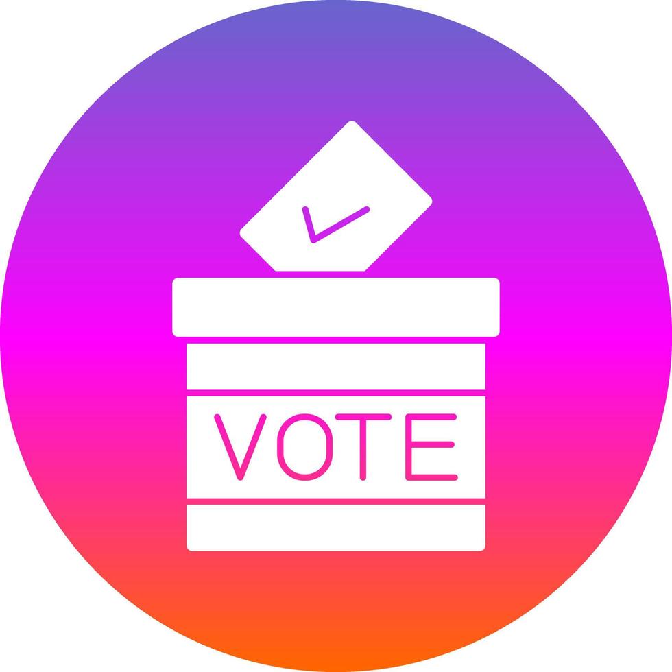 diseño de icono de vector de elecciones