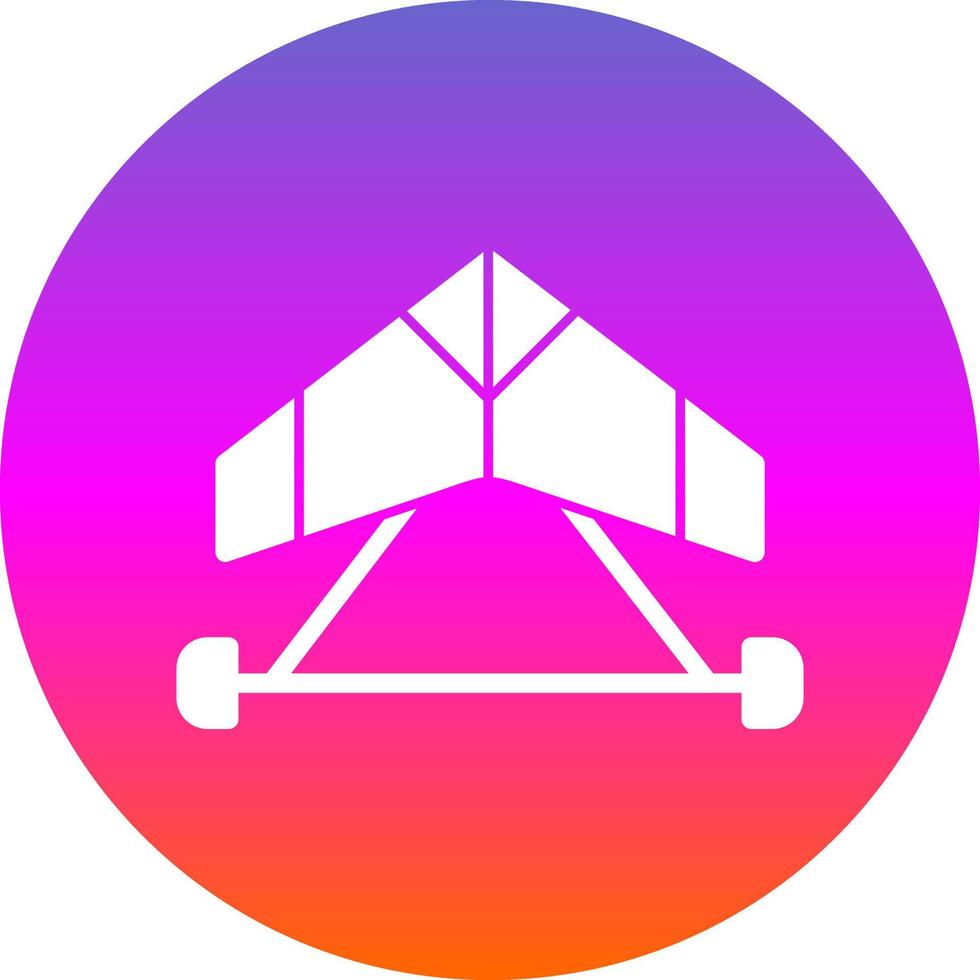 Gliding Vector Icon Design
