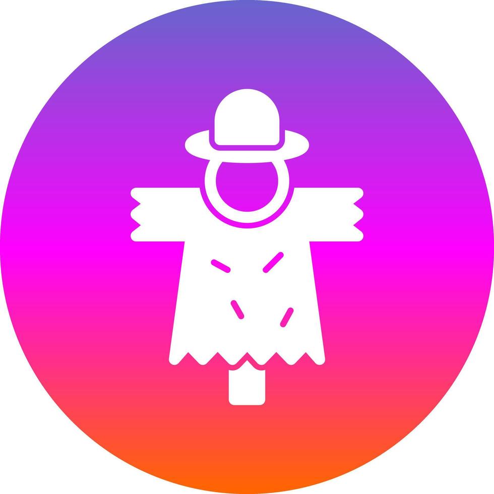 Scarecrow Vector Icon Design