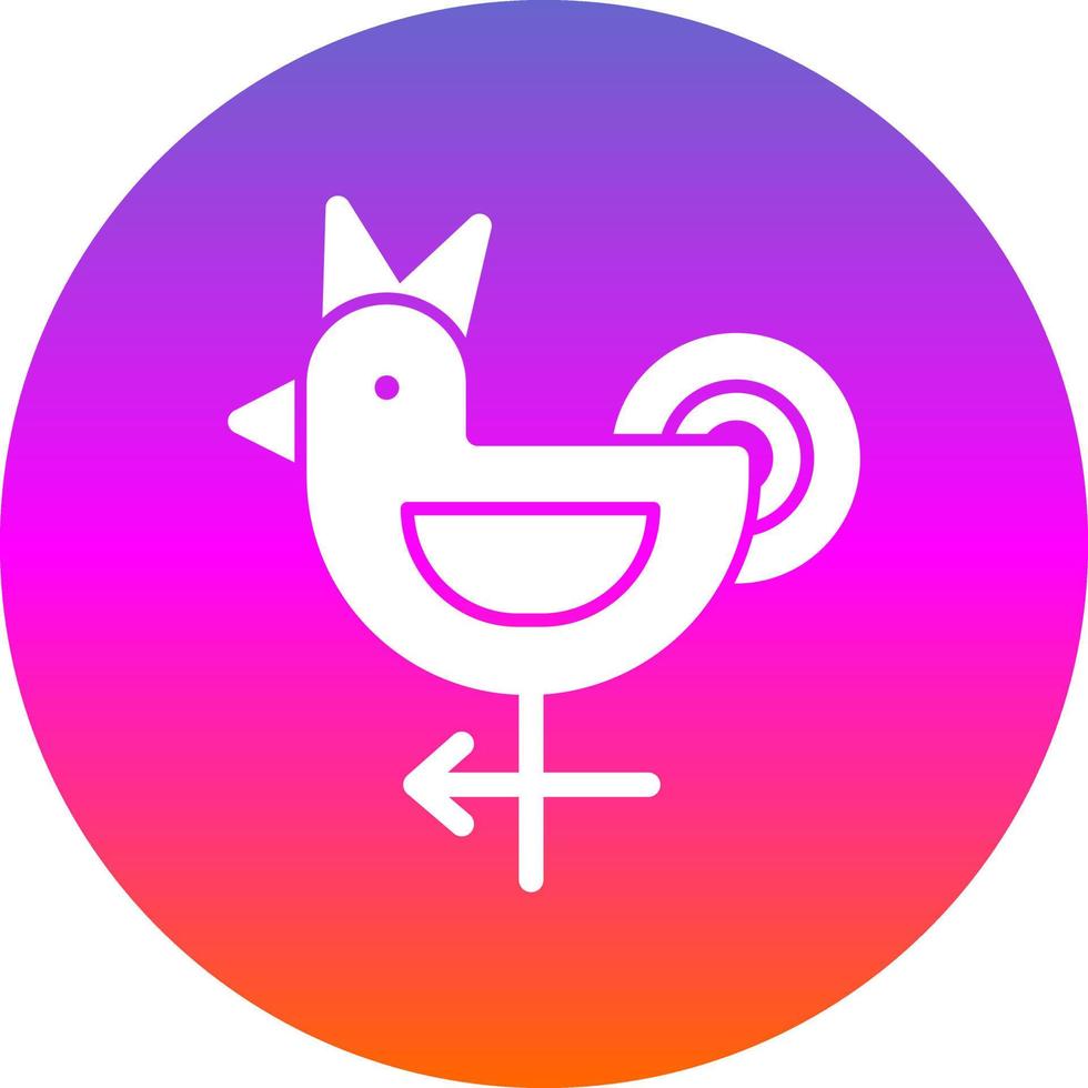 Weather Vane Vector Icon Design