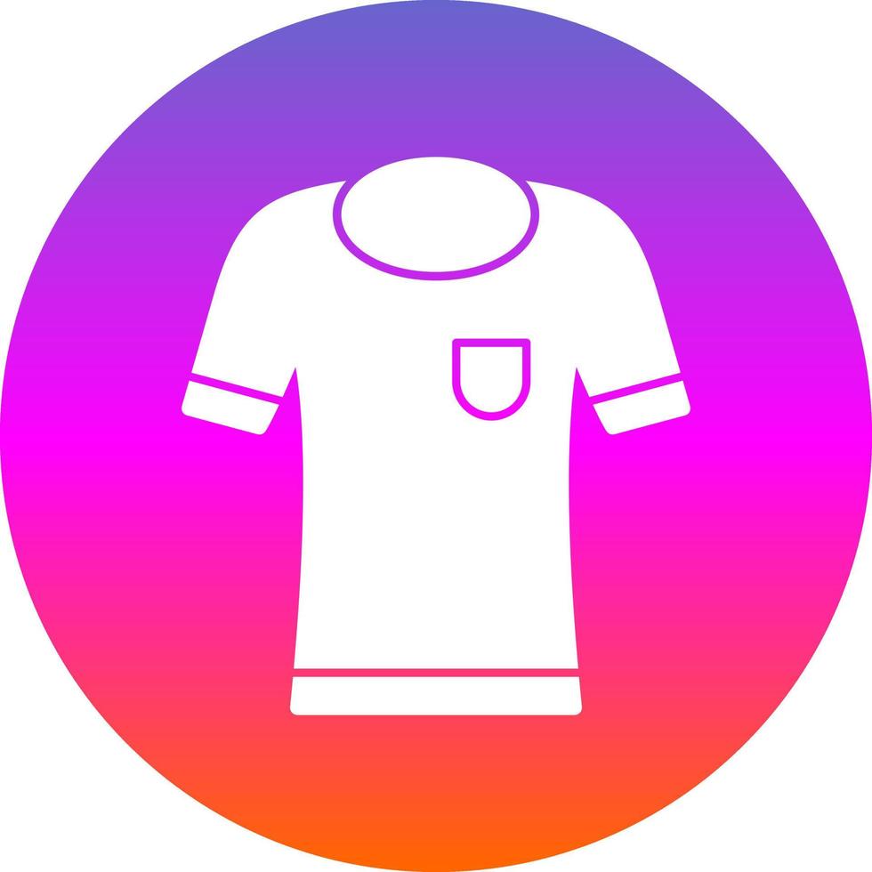 Football Shirt Vector Icon Design