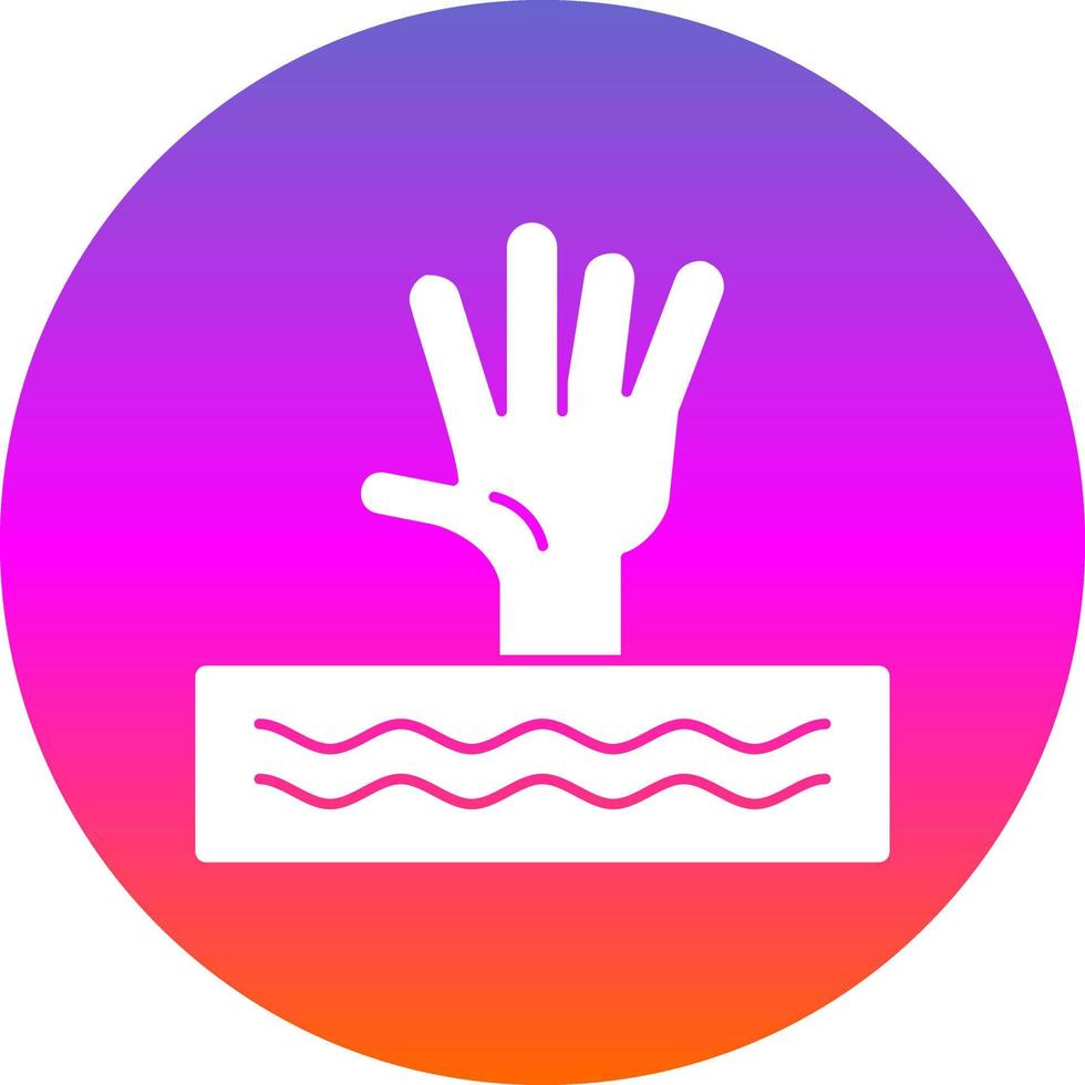 Drown Vector Icon Design