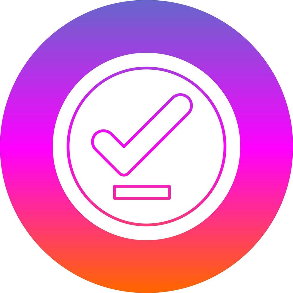 Verified Vector Icon Design