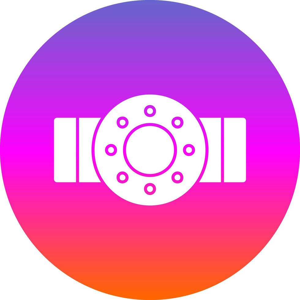 Flange Vector Icon Design
