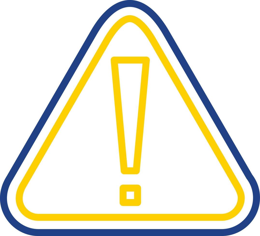 Warning Vector Icon Design