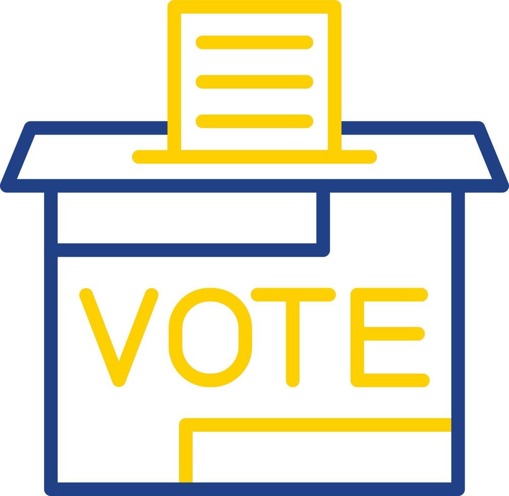 Ballot Vector Icon Design