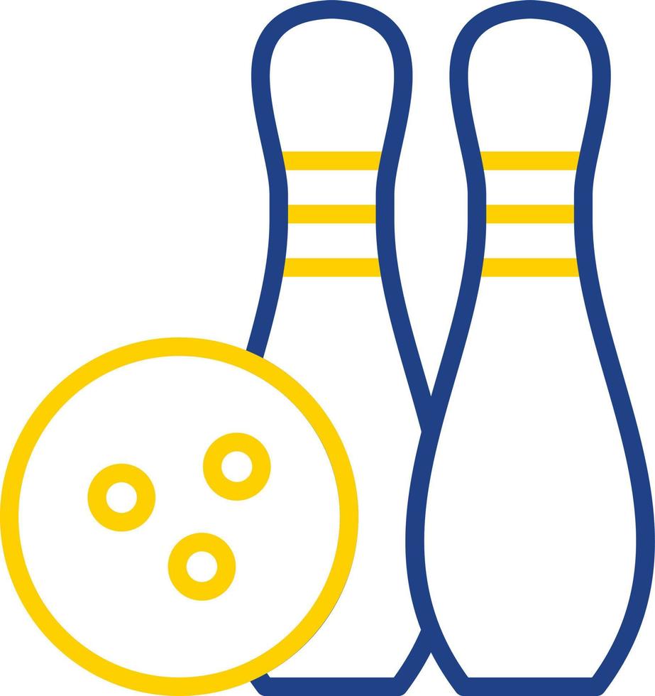 Bowling Vector Icon Design