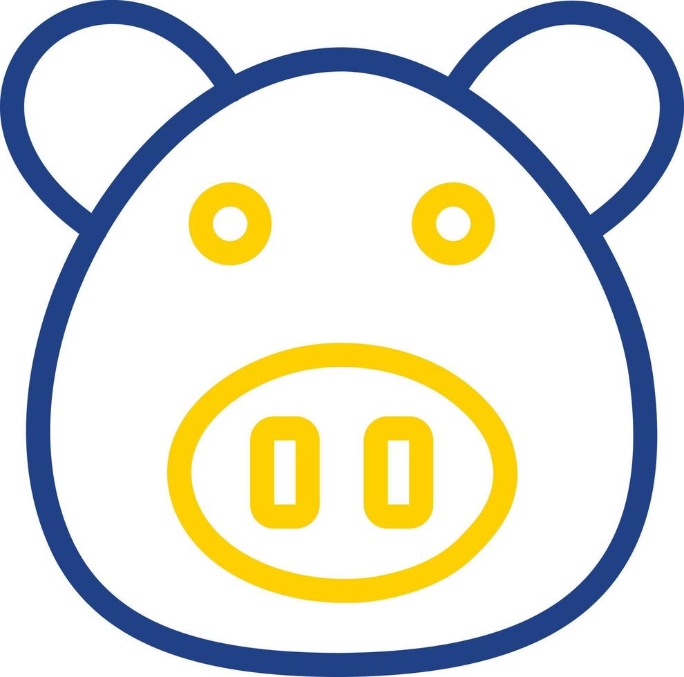 Pig Vector Icon Design