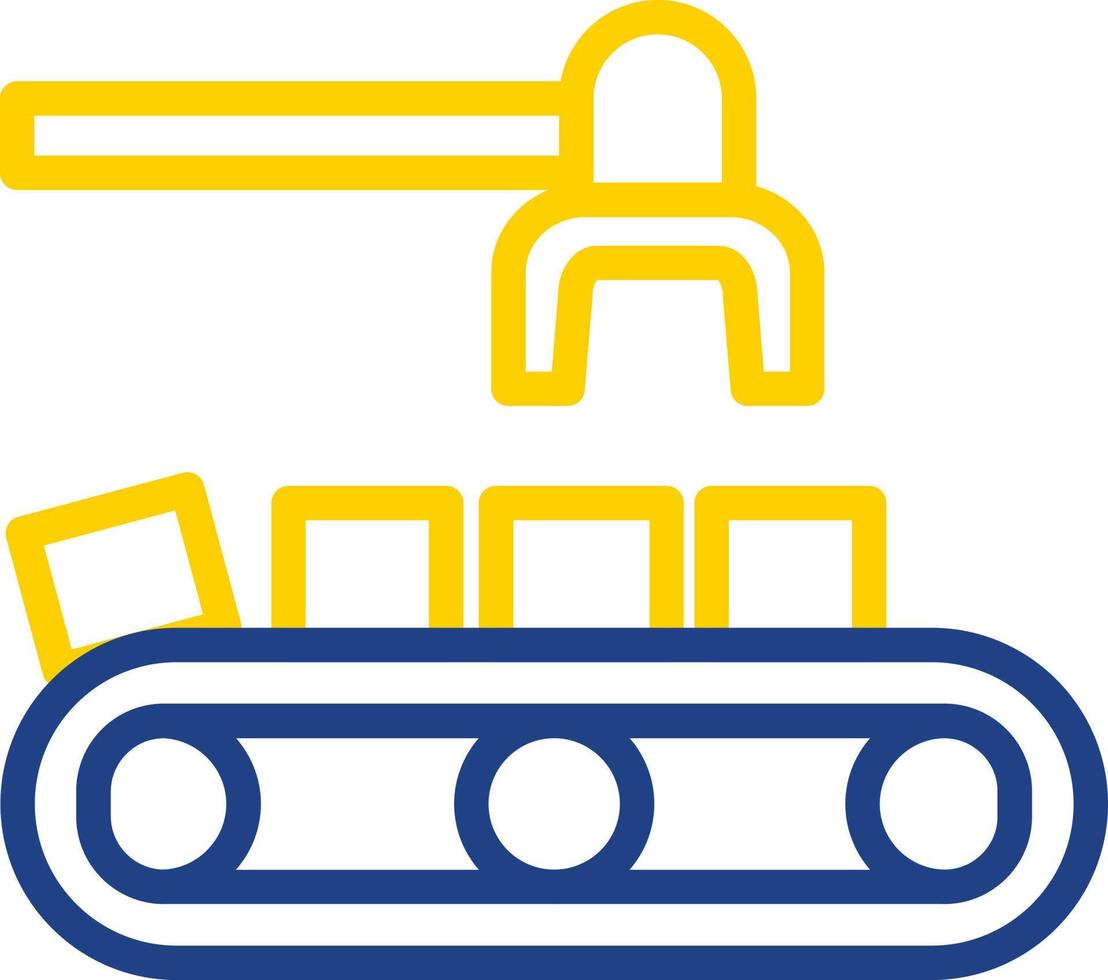 Conveyor Vector Icon Design