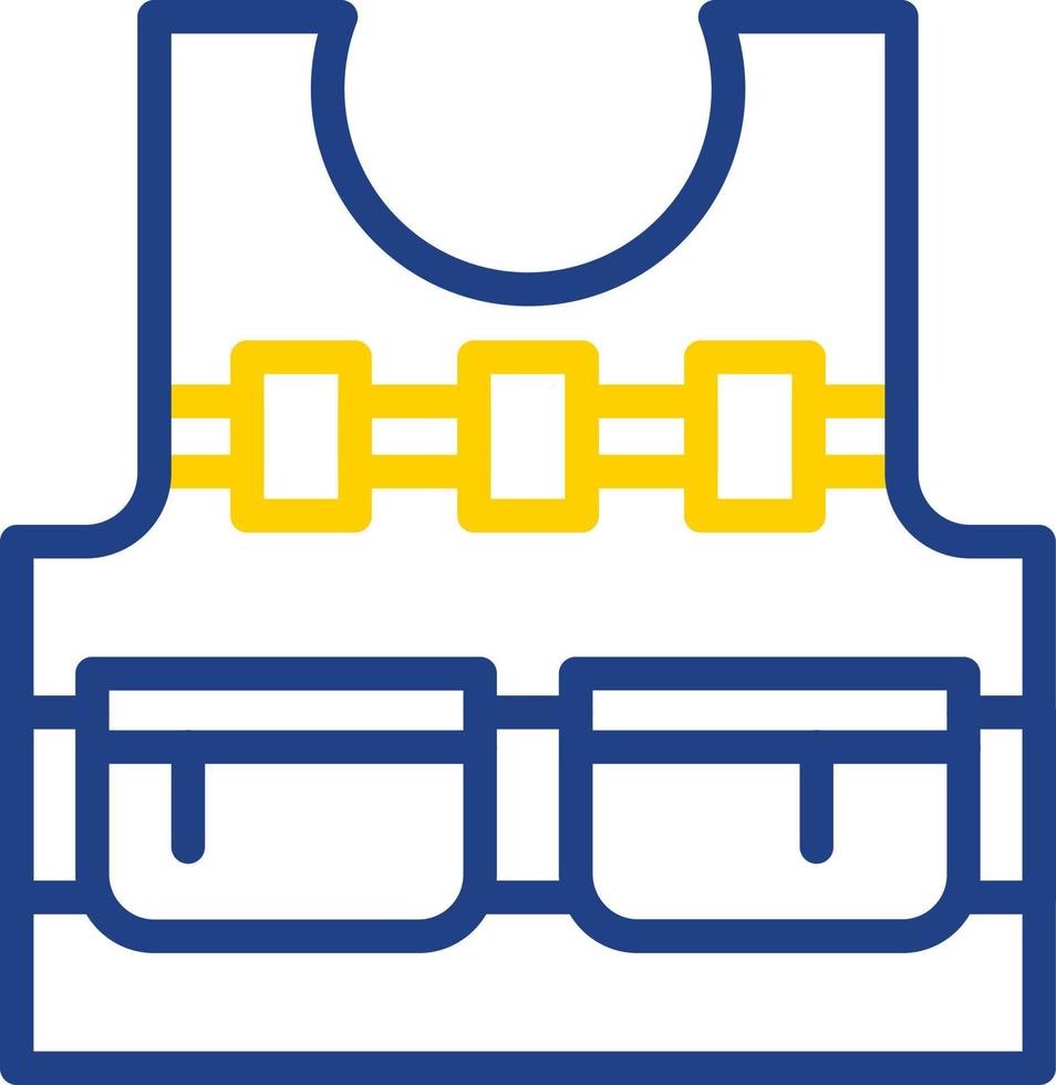 Bulletproof Vest Vector Icon Design