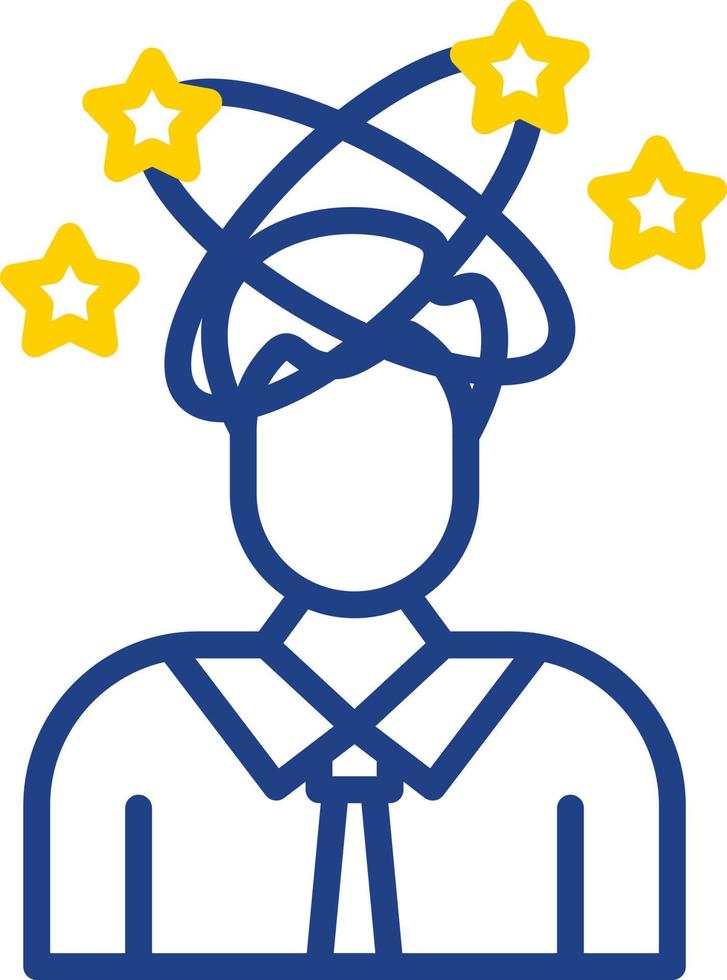Dizzy Vector Icon Design