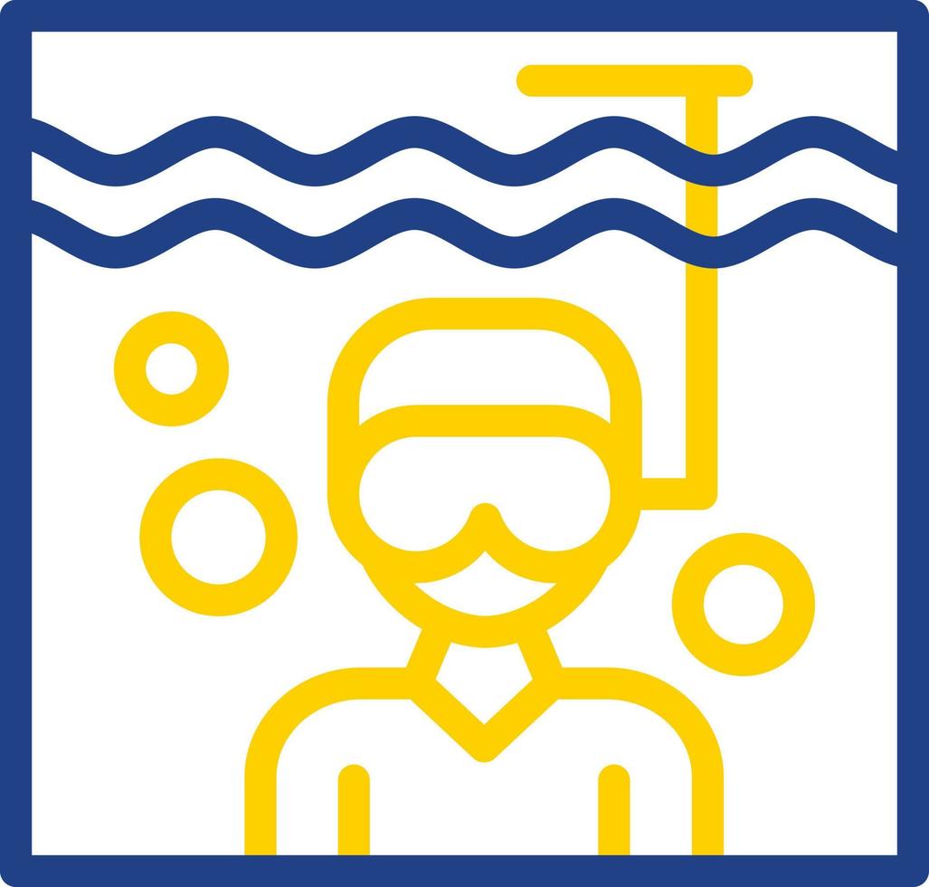 Diving Vector Icon Design