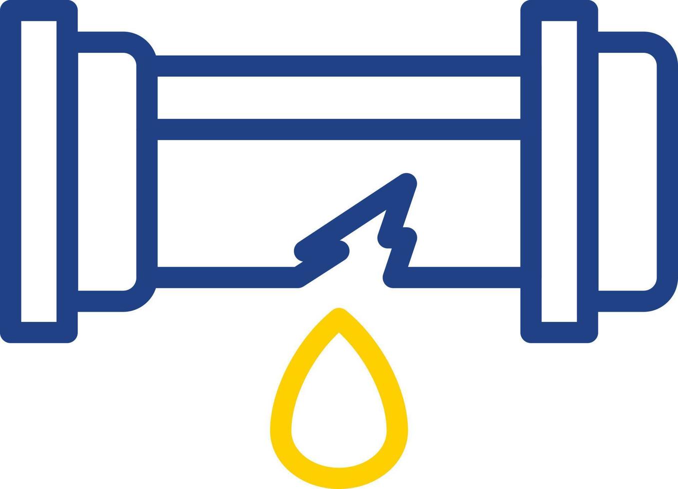 Leaking Vector Icon Design