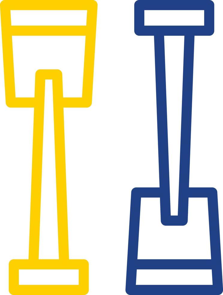 Paddle Vector Icon Design