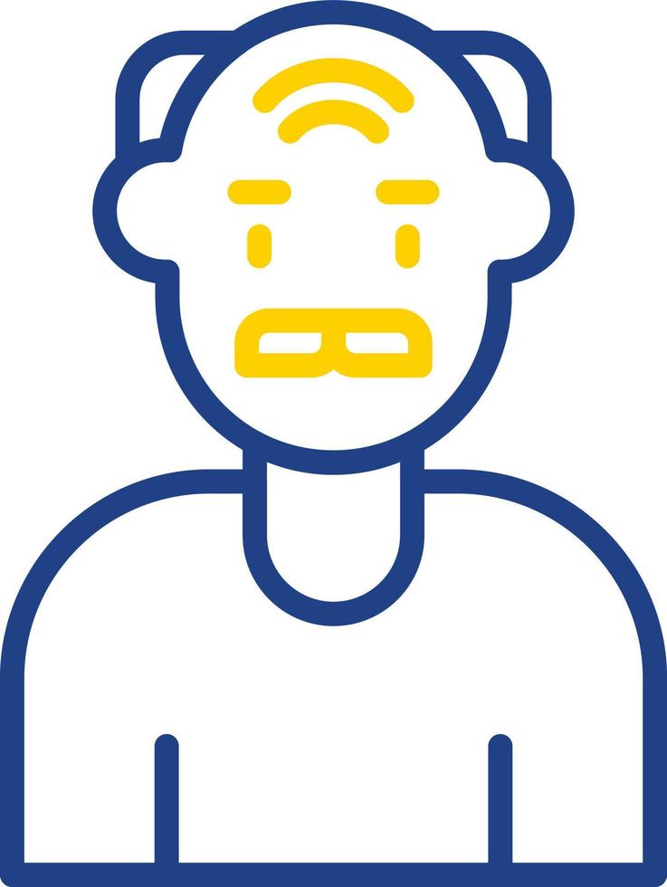 Elderly Vector Icon Design